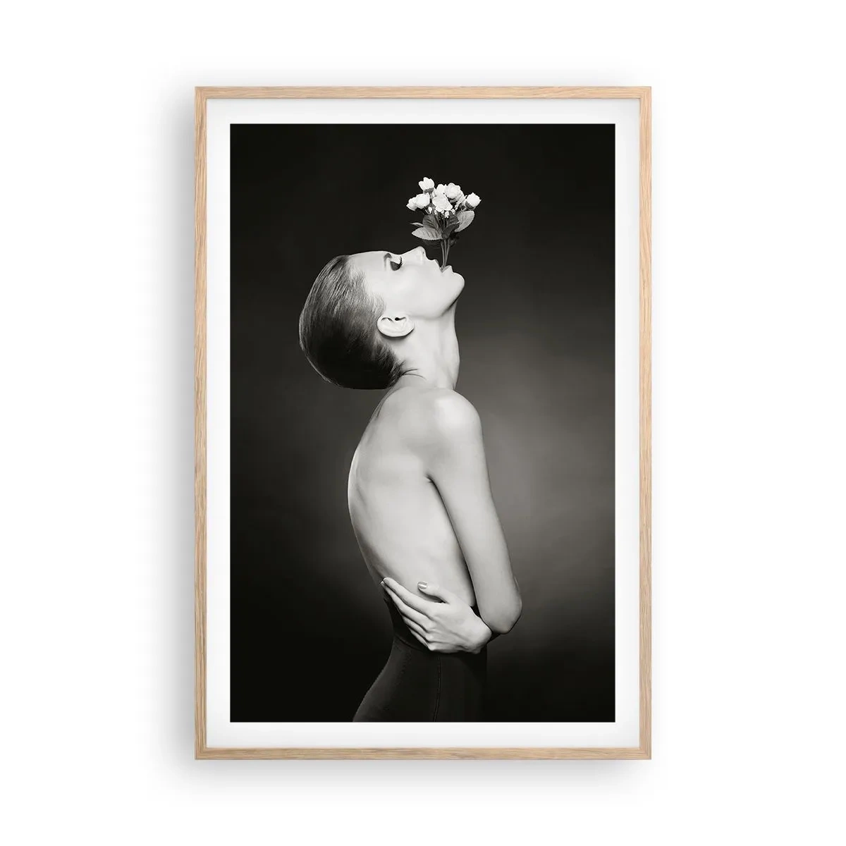Poster in light oak frame - Eccentric Elegance - 61x91 cm