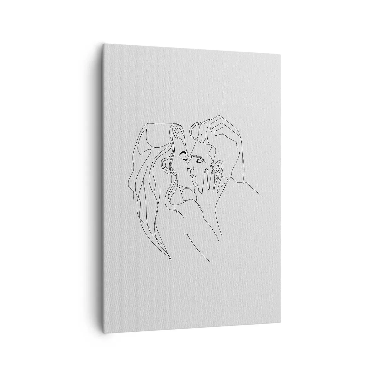 Canvas picture - With the Same Line - 70x100 cm