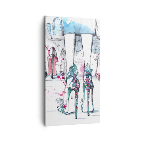 Canvas picture - Open, Sesame! - 45x80 cm