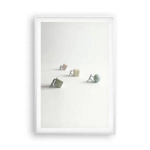 Poster in white frmae - That's Life - 61x91 cm