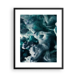 Poster in black frame - Movement of Colour - 40x50 cm