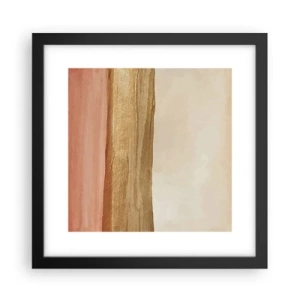 Poster in black frame - Vertical Composition - 30x30 cm