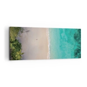 Canvas picture - Paradise Beach - 100x40 cm