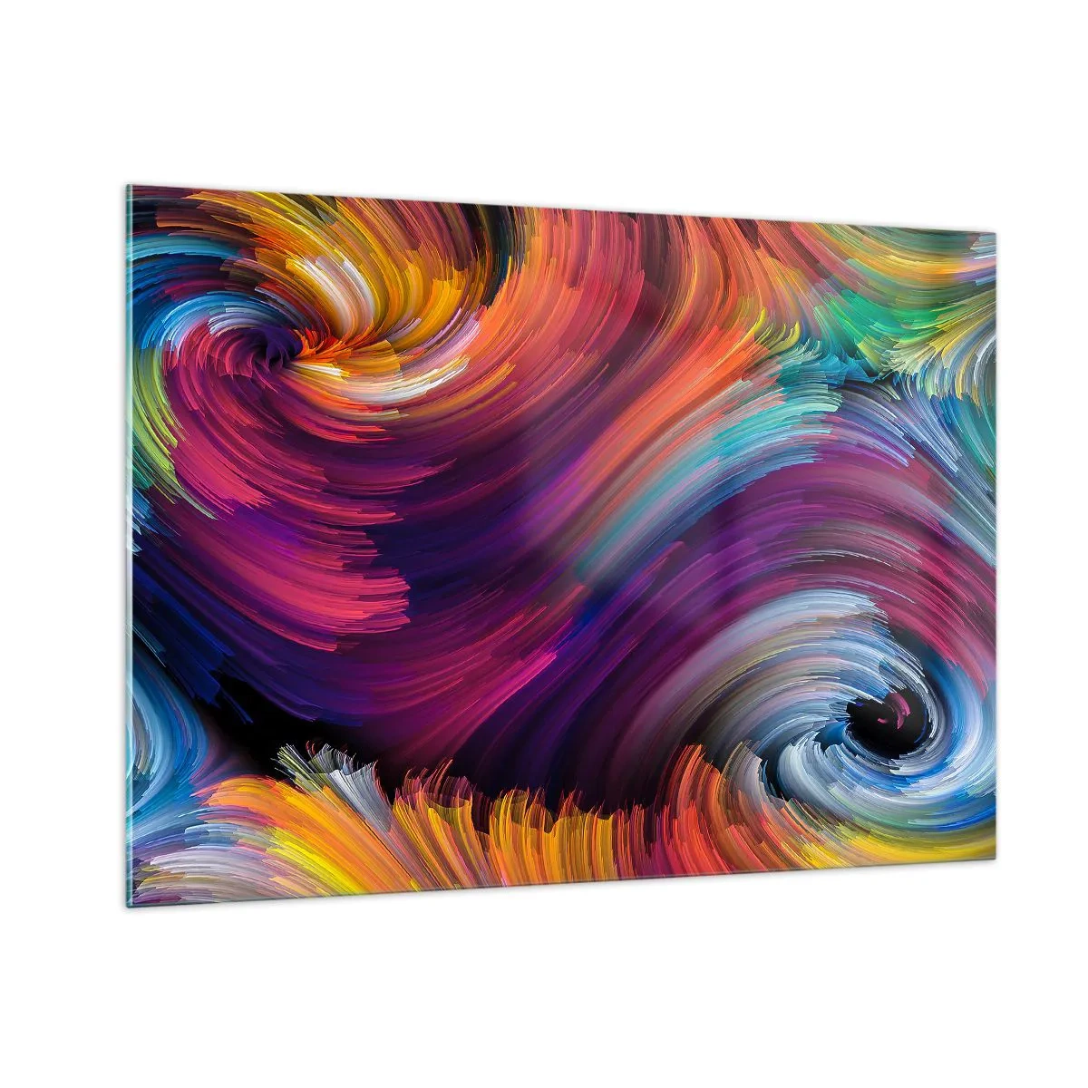 Glass picture - Beginning of New World - 100x70 cm