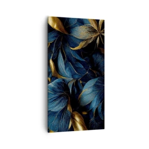 Canvas picture - Lined with Gold - 55x100 cm