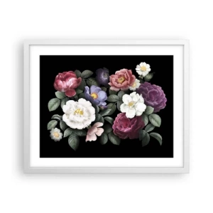 Poster in white frmae - From an English Garden - 50x40 cm