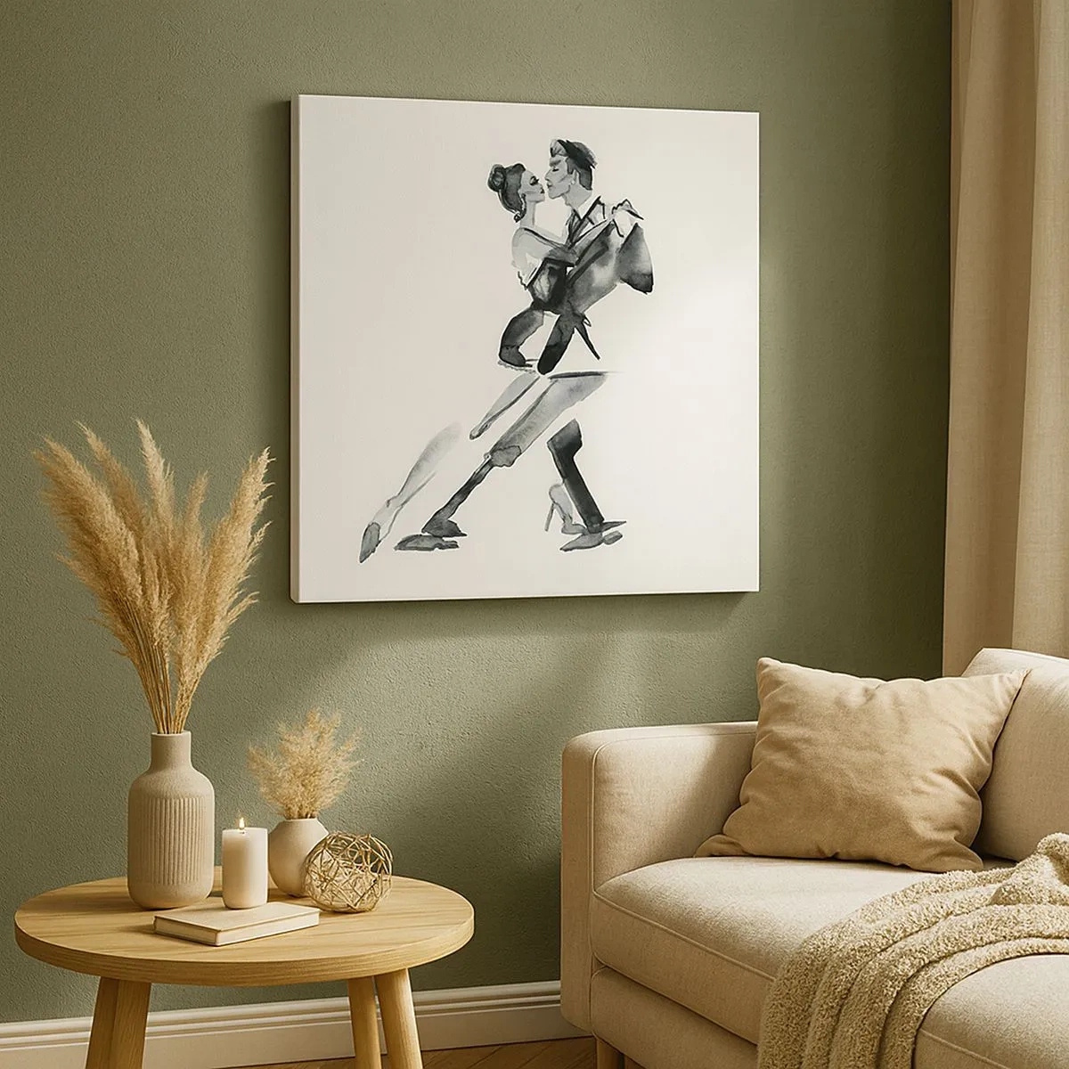 Canvas picture - In One Rhythm - 30x30 cm