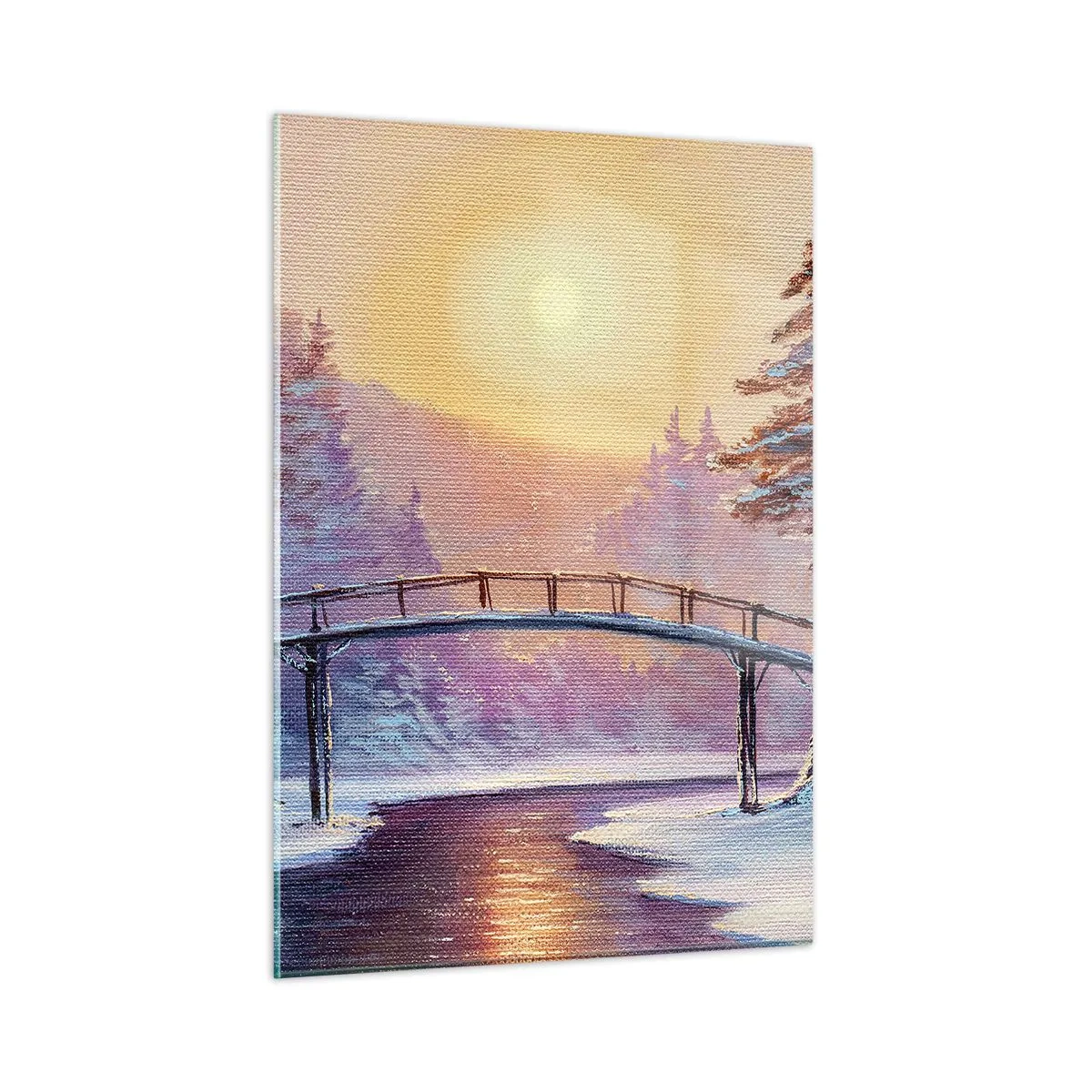 Glass picture - Four Seasons - Winter - 50x70 cm