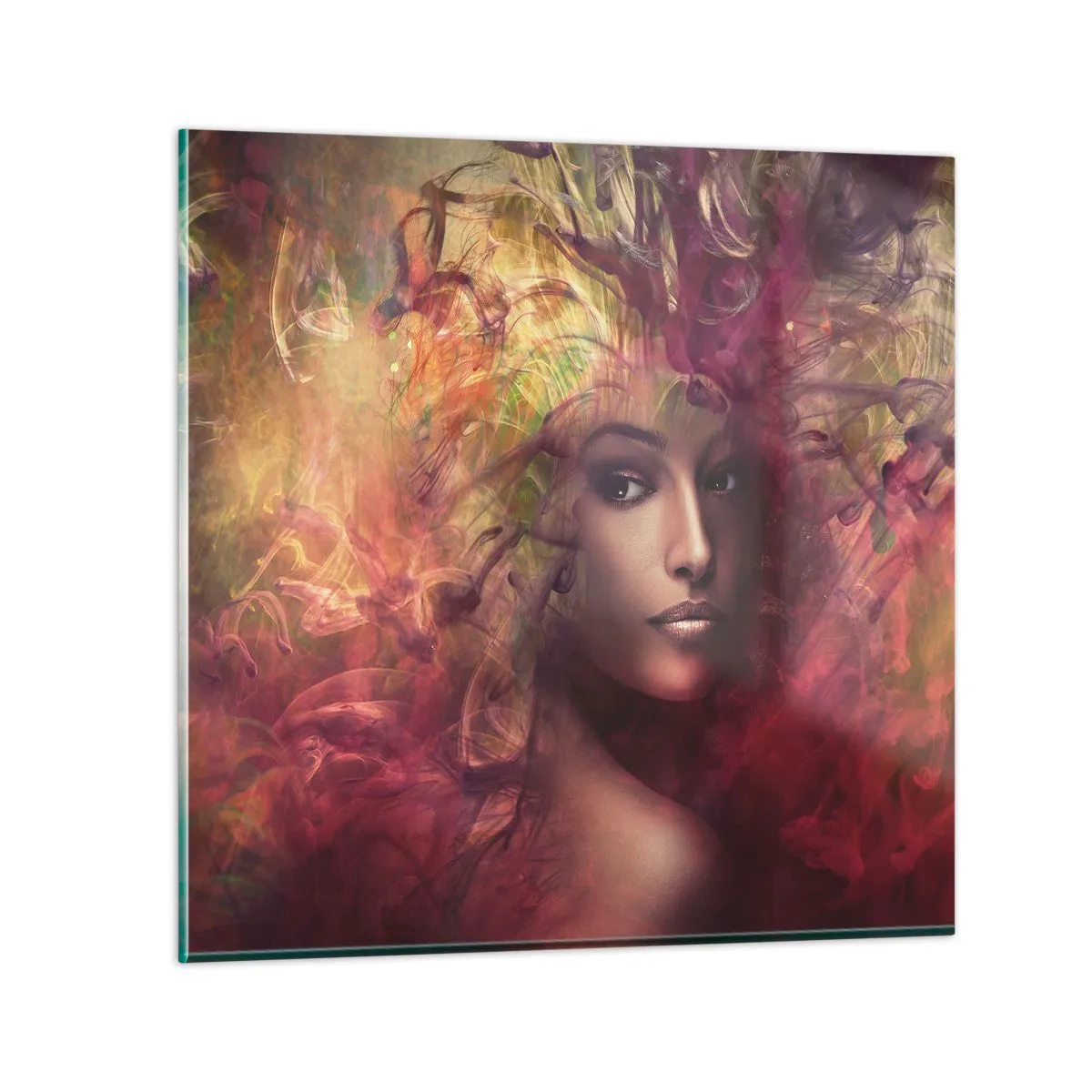 Glass picture - I Am Here! - 70x70 cm