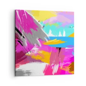 Canvas picture - One More Stroke - 60x60 cm
