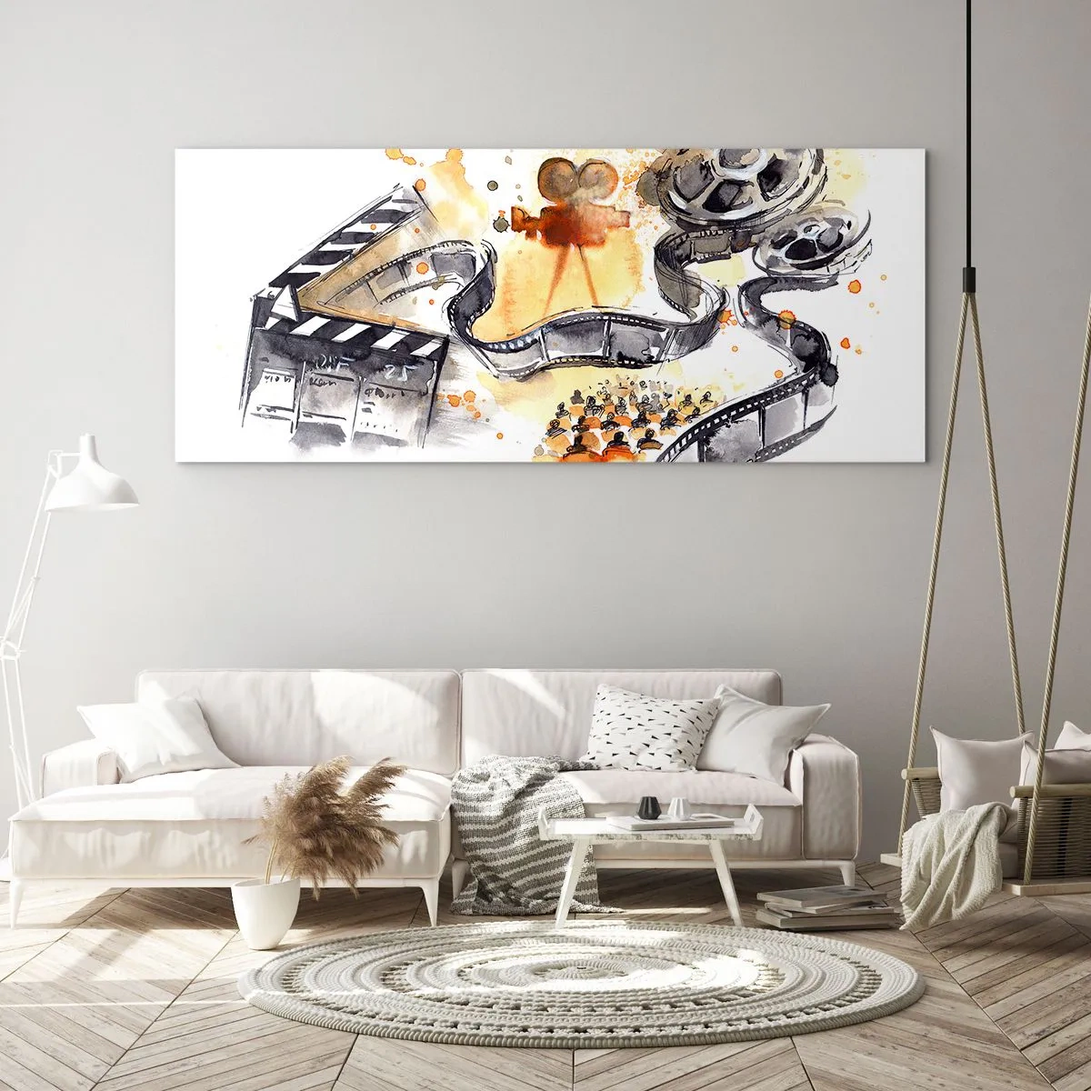 Glass picture - In a Dreamland - 120x50 cm