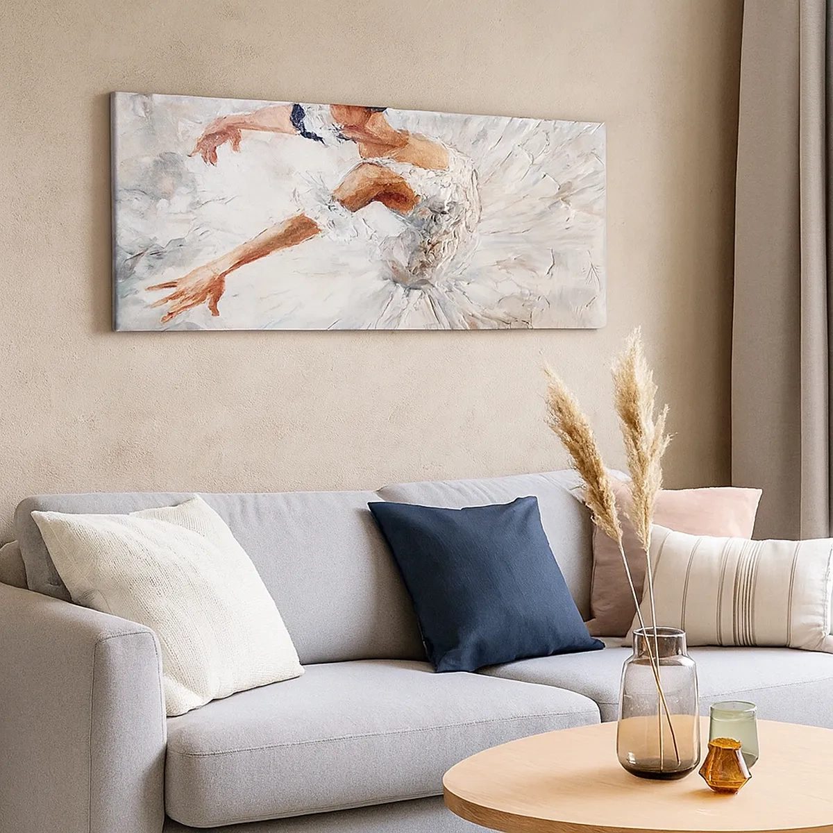 Canvas picture - Delicate and Light As a Tulle - 30x30 cm