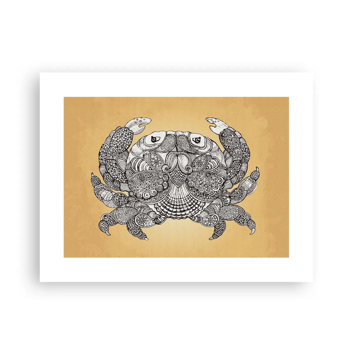 Poster - Tales of Mr Crab  - 40x30 cm