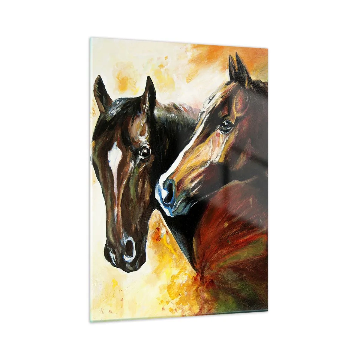 Glass picture - Twice More Charm - 50x70 cm