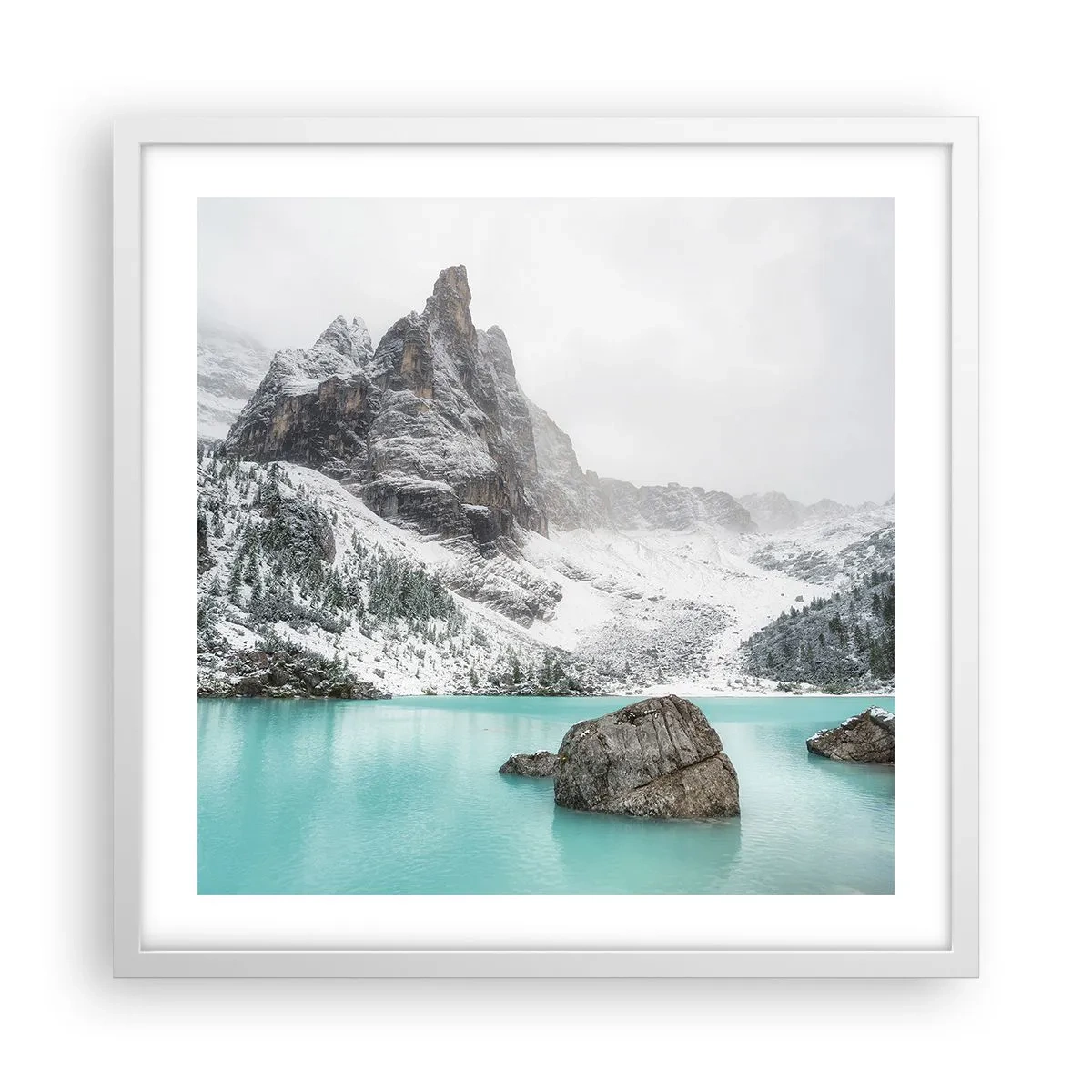 Poster in white frmae - On Guard - 50x50 cm