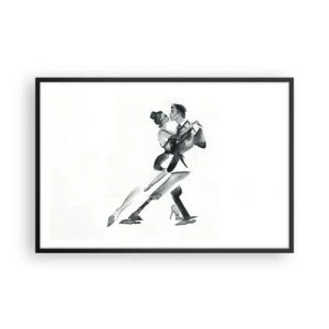 Poster in black frame - In One Rhythm - 91x61 cm
