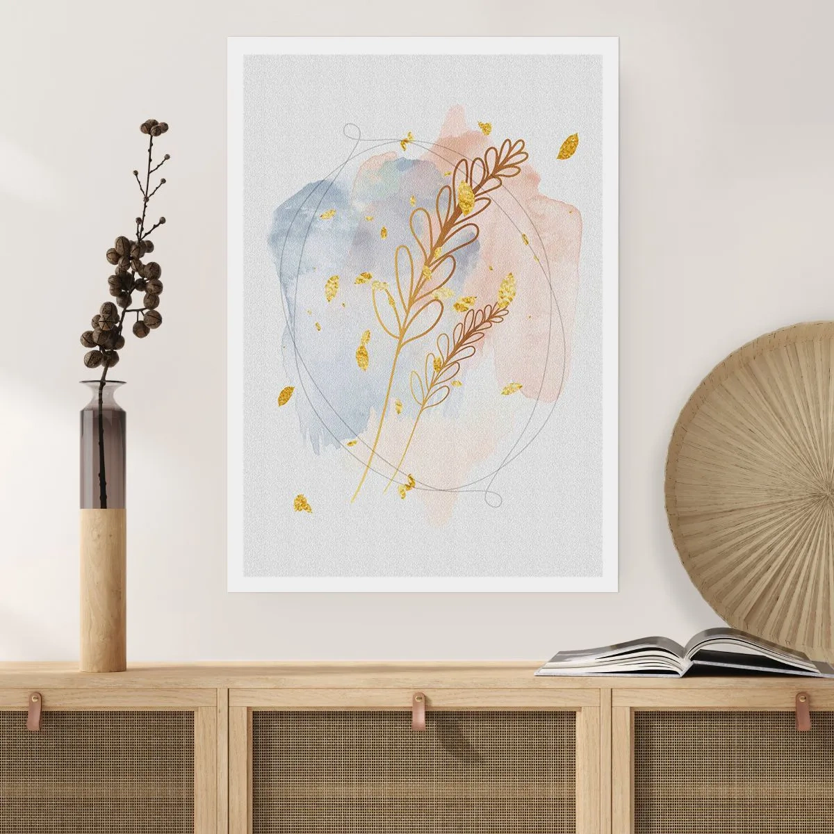 Poster - Golden Blast - 30x40 cm