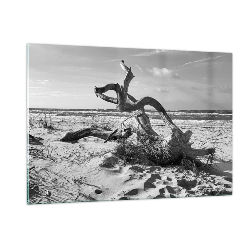 Glass picture - Seaside Sculpture - 120x80 cm