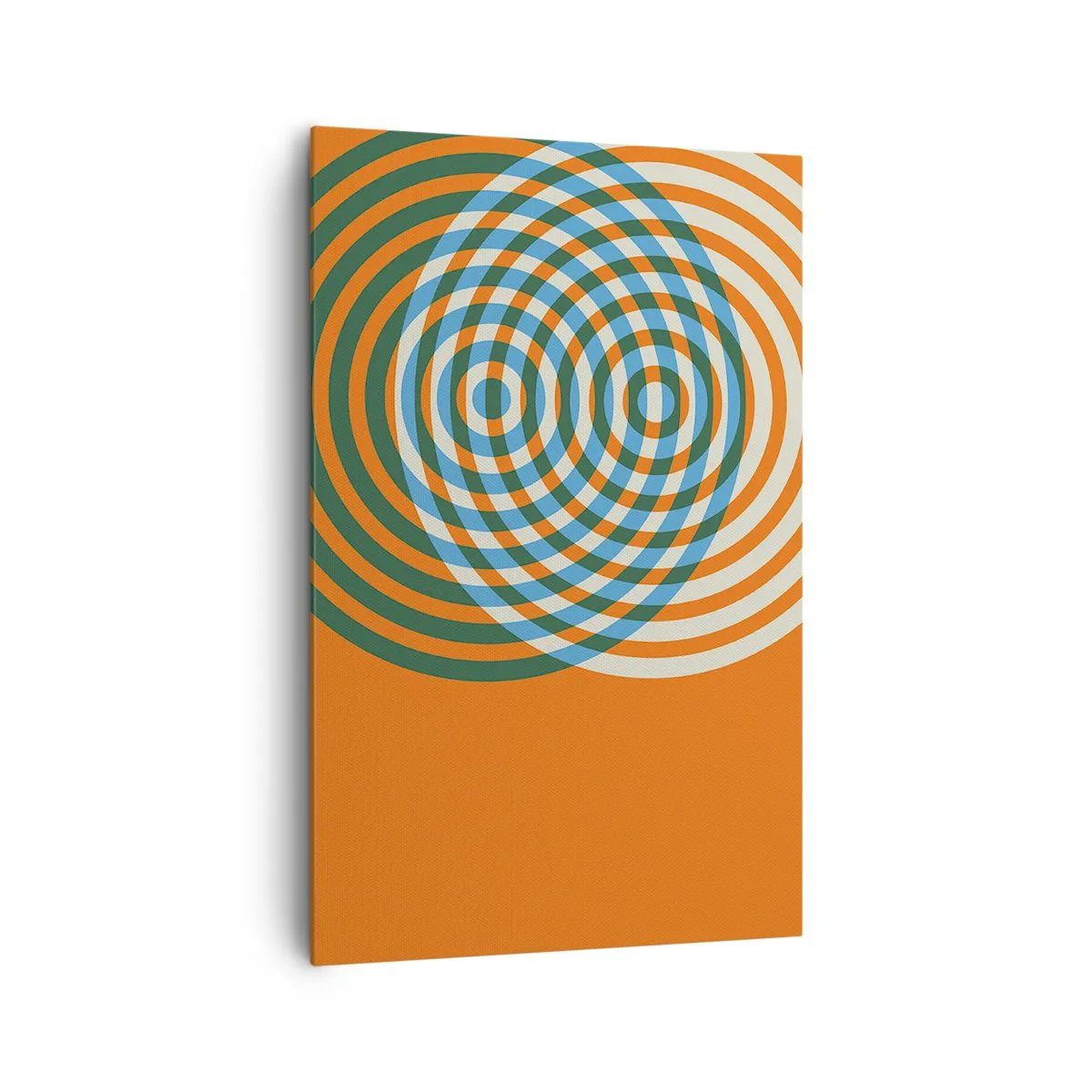 Canvas picture - Abstract Variation on a Circle - 80x120 cm