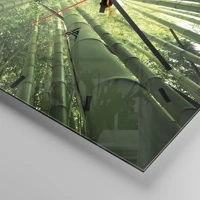 Clock face with lines