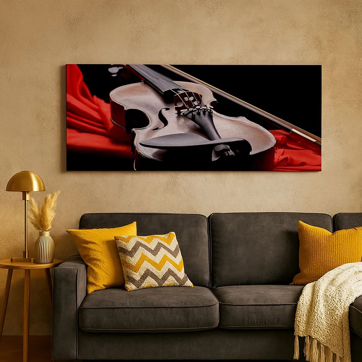 Canvas picture - Music of Feelings - 100x40 cm