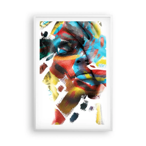 Poster in white frmae - Colourful Personality - 61x91 cm