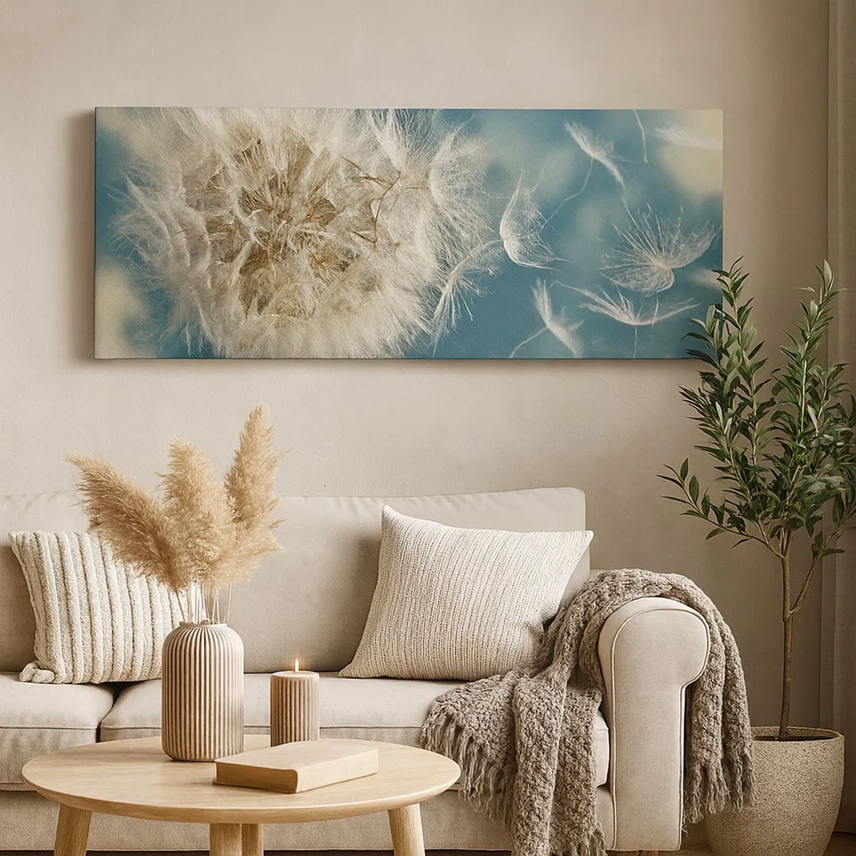 Canvas picture - Breath of an Angel - 100x40 cm