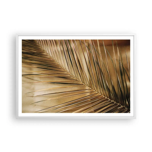Poster in white frmae - Natural Colonnade - 100x70 cm