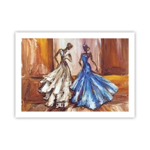 Poster - Charming Duo - 70x50 cm