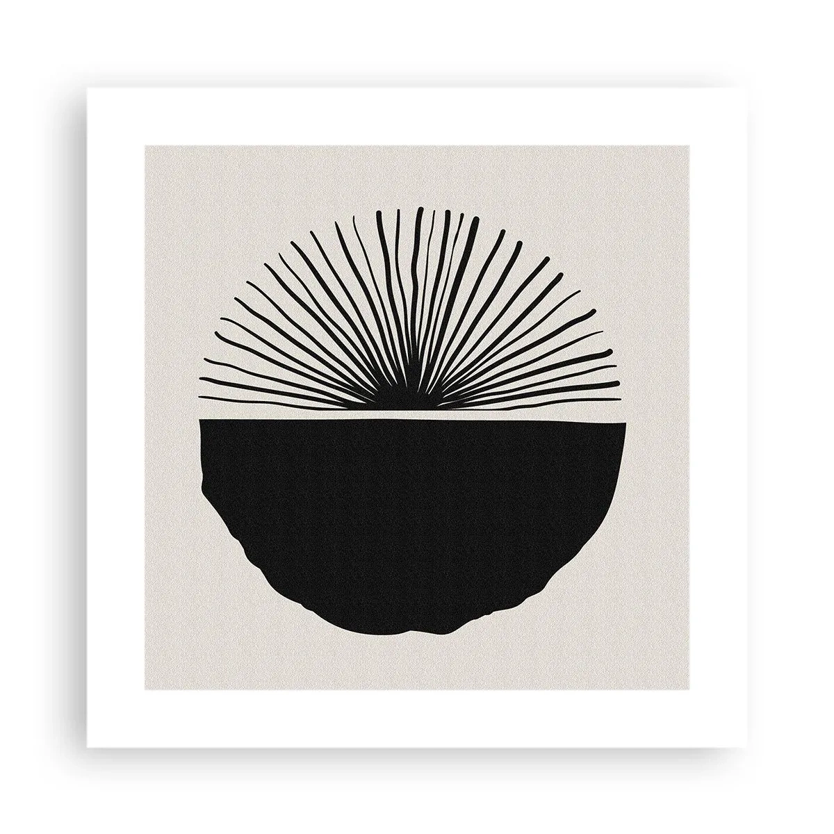 Poster - Fan of Possibilities - 40x40 cm