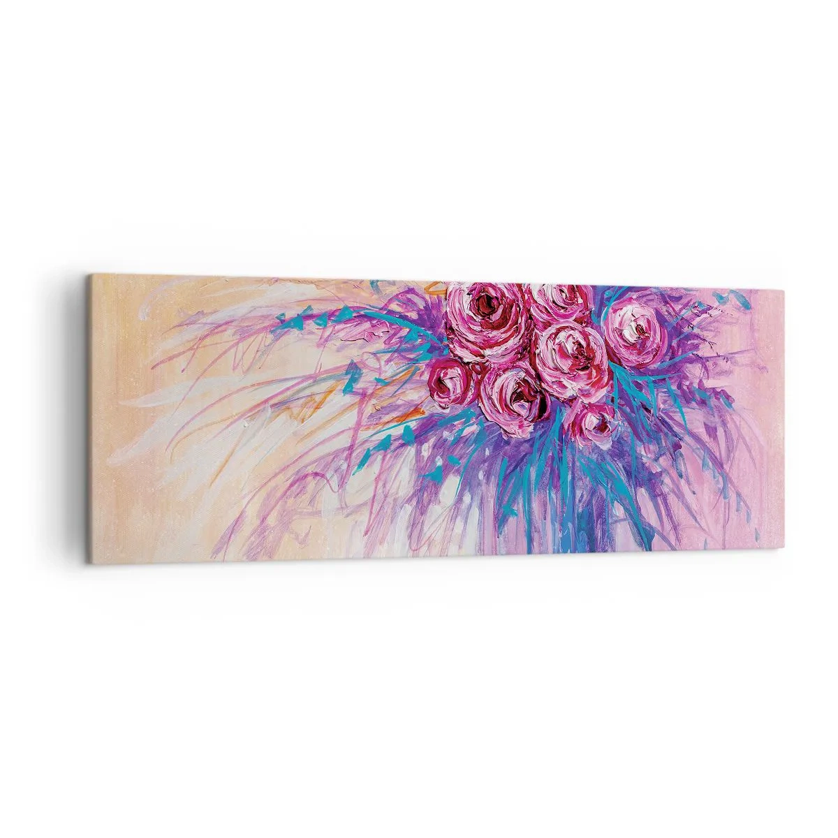 Canvas picture - Rose Fountain - 140x50 cm