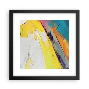 Poster in black frame - Anatomy of Light - 30x30 cm