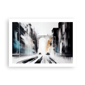 Poster - Study of a City: Architecture and Movement - 70x50 cm