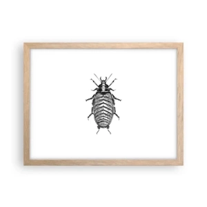 Poster in light oak frame - What a Specimen - 40x30 cm