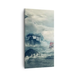 Canvas picture - On Magical Waters - 55x100 cm