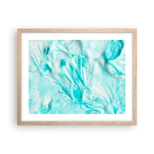 Poster in light oak frame - Together Forever - 50x40 cm