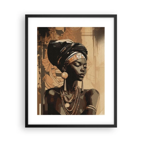Poster in black frame - African Majesty - 40x50 cm