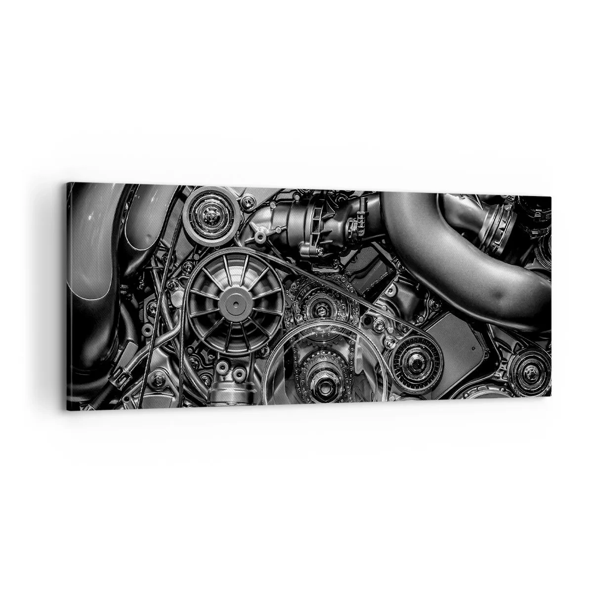 Canvas picture - Poetry of Mechanics - 100x40 cm