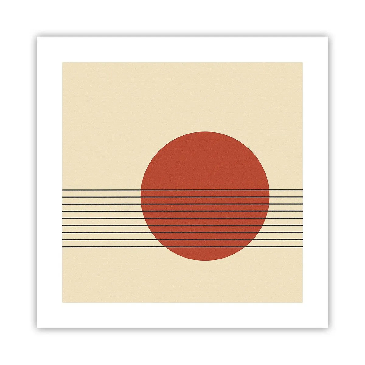 Poster - Around and Beoynd - 40x40 cm