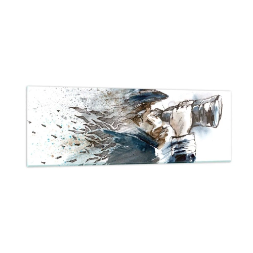 Glass picture - Ten on the Beaufort Sclae - 90x30 cm