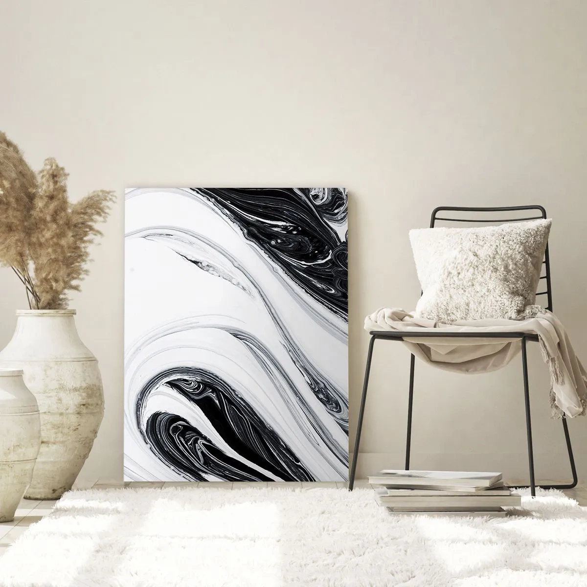 Glass picture - Connection of Opposites - 50x70 cm