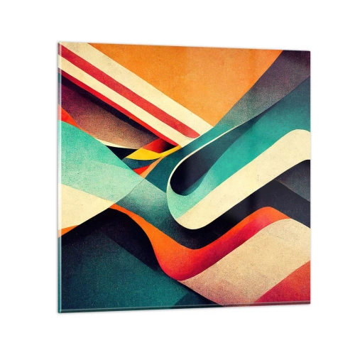 Glass picture - Intense Composition - 50x50 cm