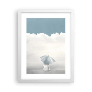 Poster in white frmae - On the Edge of Reality and Dream - 30x40 cm