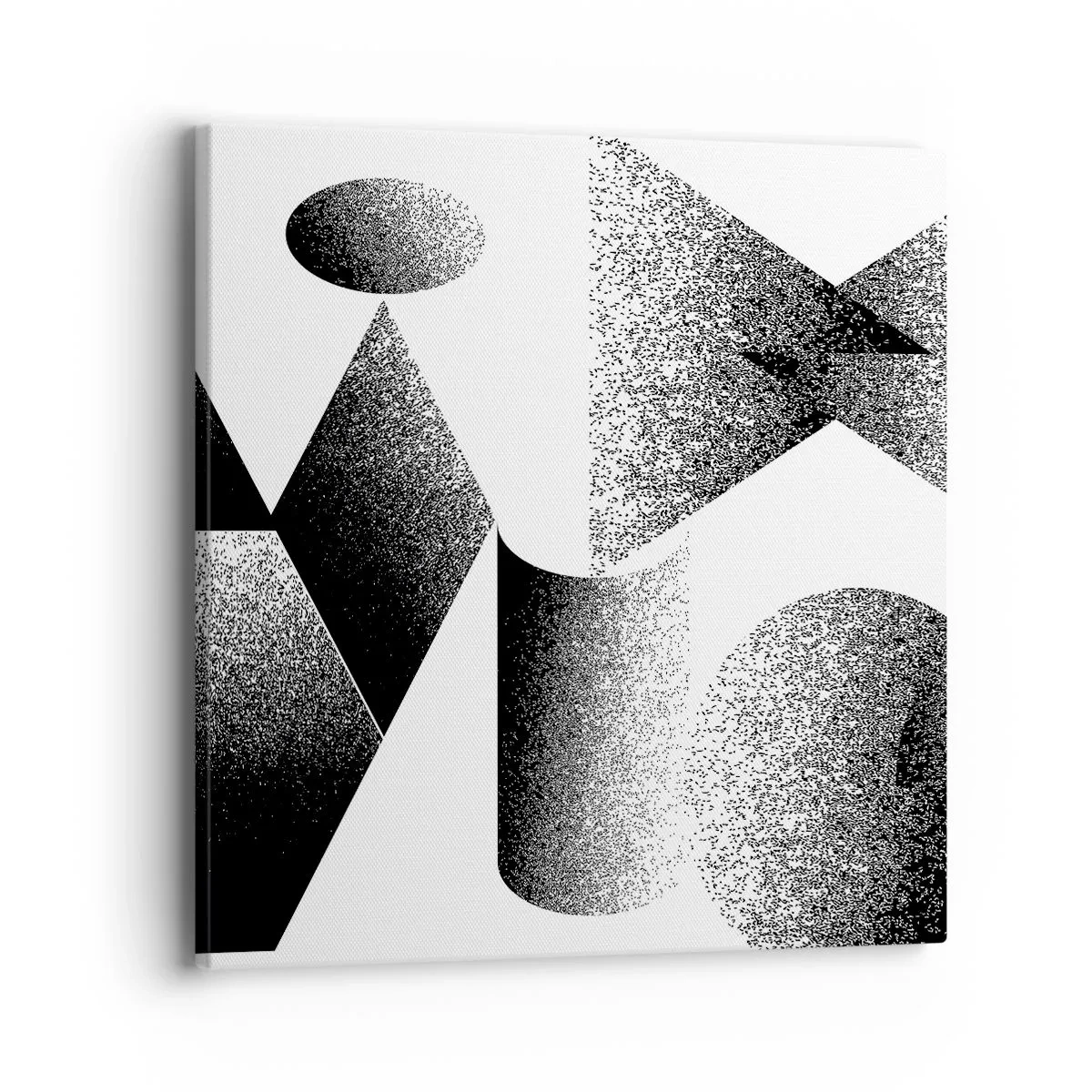 Canvas picture - Angles and Ovals - 40x40 cm