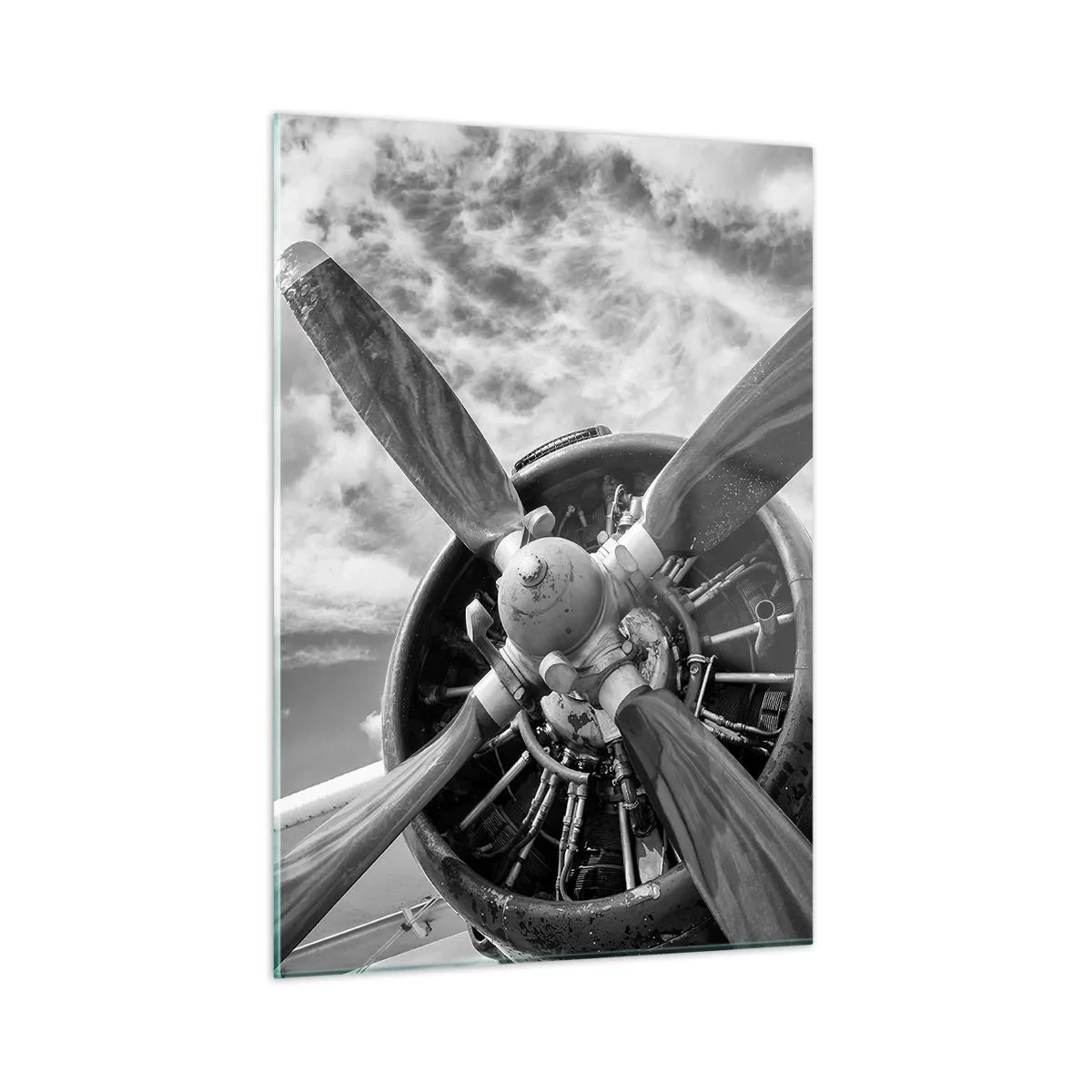 Glass picture - Conquerer of the Skies - 50x70 cm