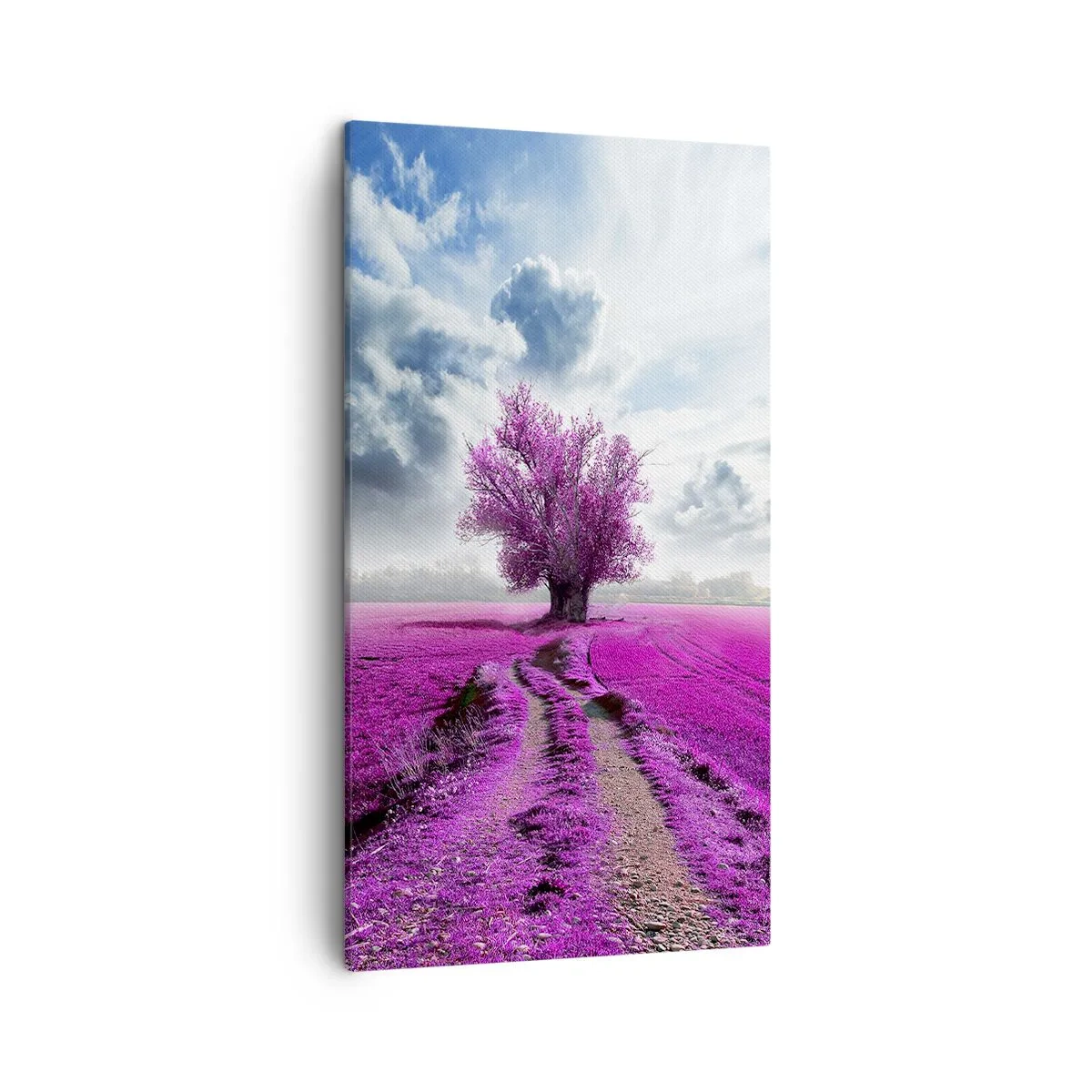 Canvas picture - Heathland Charm - 45x80 cm
