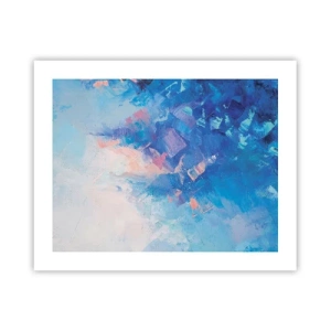 Poster - Winter Abstract - 50x40 cm