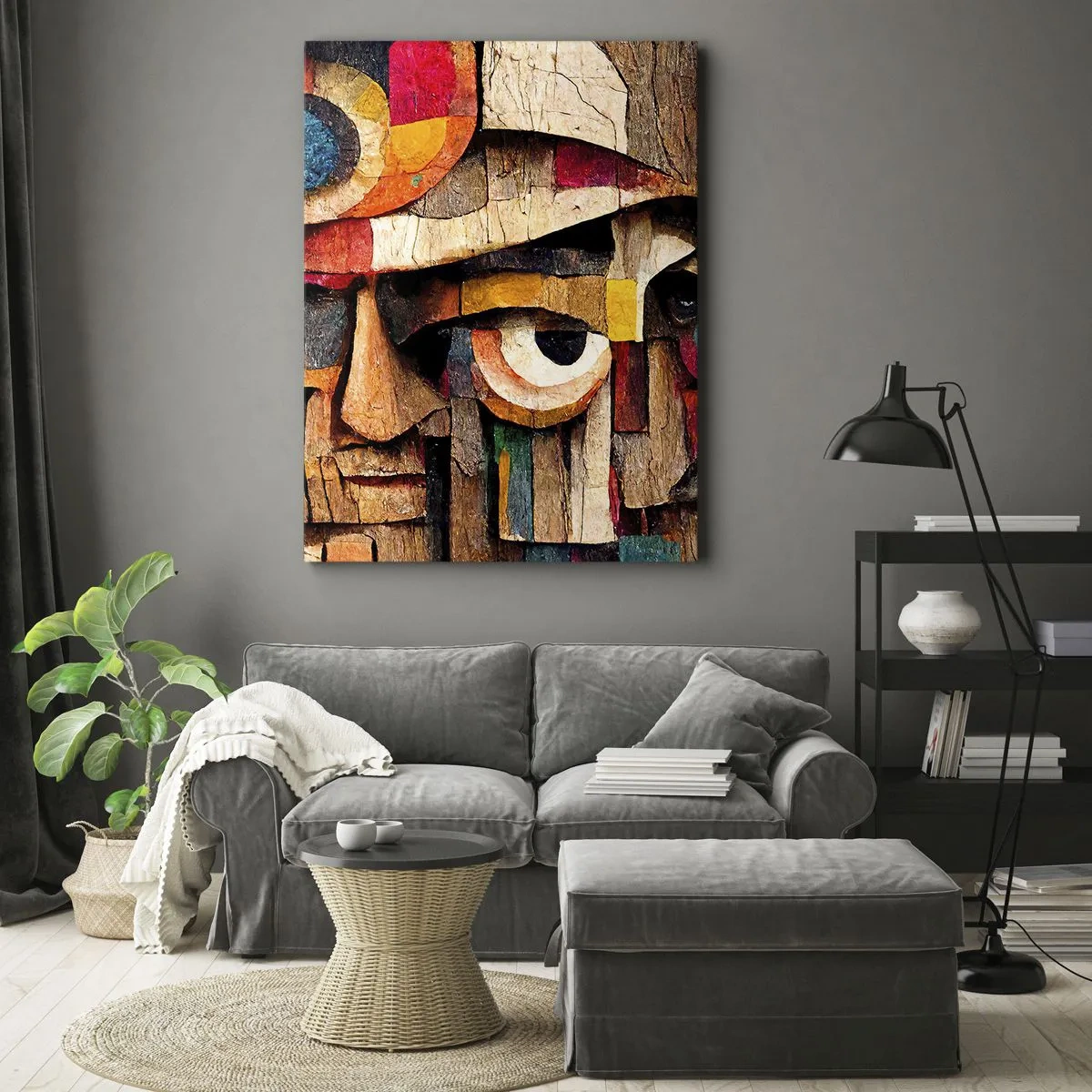Canvas picture - I Can See You - 55x100 cm