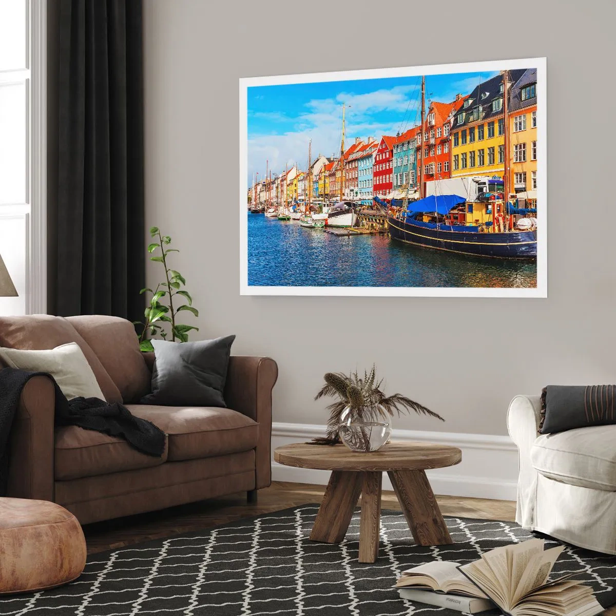 Poster - Joyful Coast - 100x70 cm