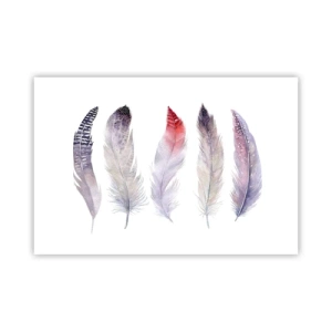 Poster - Delicate Like Pink Fog - 91x61 cm